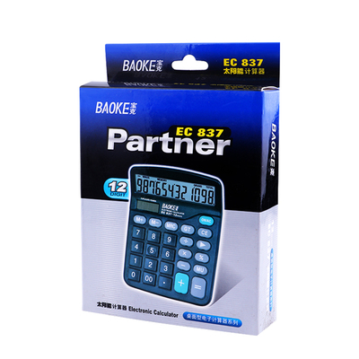 EC837太阳能计算器