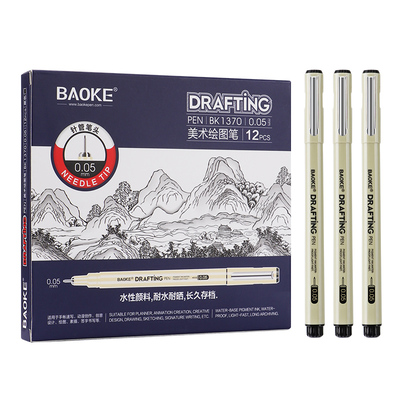 BK1370-BK1480 12 Tips Sketch Pen