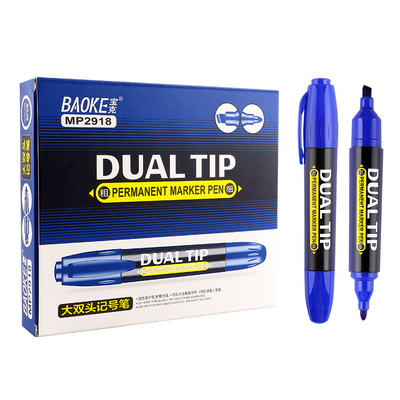 MP2918 Oil Based Ink Dual Tip Permanent Marker