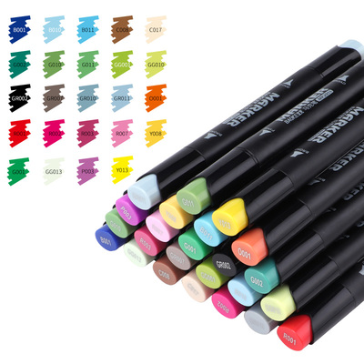 MP2911-24 Color Set Oil Based Ink Art Marker