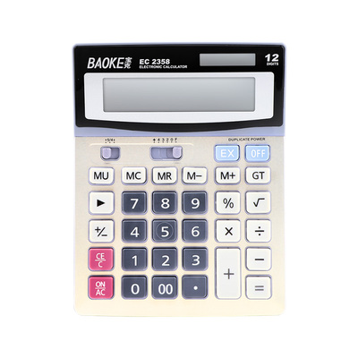 EC2358太阳能计算器