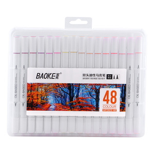 MP2923-48 Color Set Oil Based Ink Art Marker