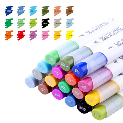 MP2913-18 Color Set Oil Based Ink Art Marker