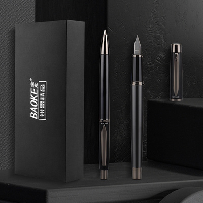 T12 Gift Set Metal Fountain Pen Oil Based Gel Ink Pen