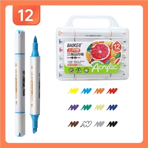 MP2949 12/24/36 Color Set Dual Tip Acrylic Marker
