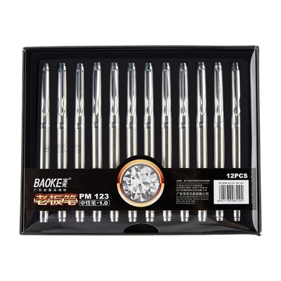 PM123 1.0mm Metal Gel Ink Pen