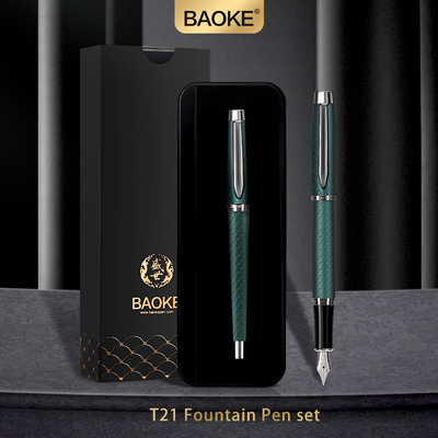 T21 M Tip Metal Fountain Pen