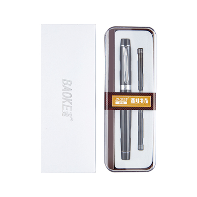 1+2PM129A 0.5mm Gift Set Metal Fountain Pen