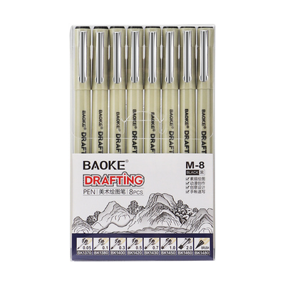 M-8 8 Tips Set Sketch Pen