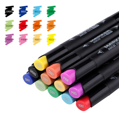 MP2911-12 Color Set Oil Based Ink Art Marker